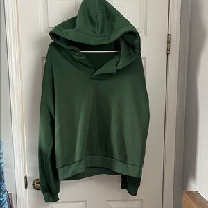 SHEIN Green Hoodie Jacket